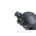 45 grados Microscopio estéreo binocular inclinado